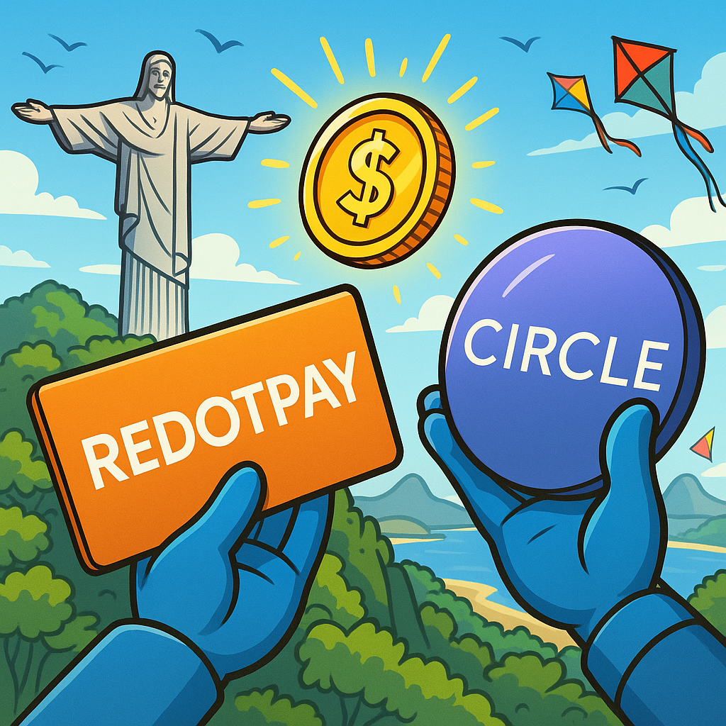 RedotPay e Circle no Rio de Janeiro